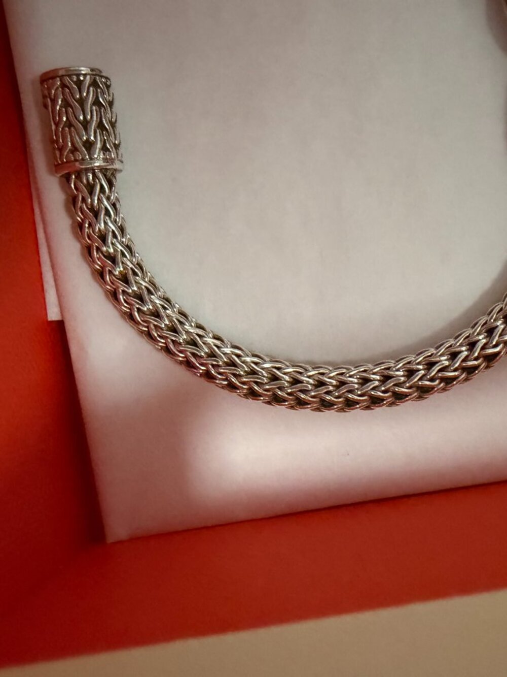 John Hardy LIKE NEW  Sterling silver 5mm bracelet - Picture 4 of 14